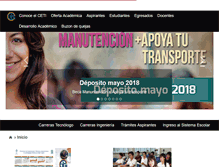 Tablet Screenshot of intra2.ceti.mx
