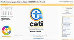 Desktop Screenshot of educa.tonala.ceti.mx