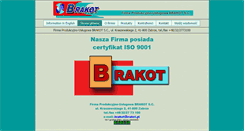 Desktop Screenshot of brakot.ceti.pl