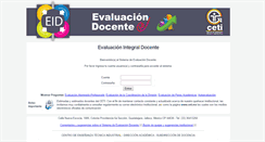 Desktop Screenshot of evaluaciondocente.ceti.mx